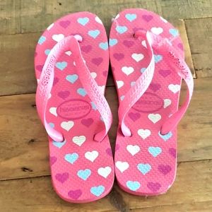 3/$25 Girls Pink Havaianas